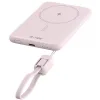 Thumbnail Cargador Portátil Wireless G-TiDE Slim 01 5.000 mAh Salida USB-C - Rosa0