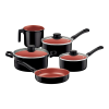 Thumbnail Juego de Ollas Tramontina Caribe 5Pzas Negro0