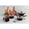 Thumbnail Juego de Ollas Tramontina Caribe 5Pzas Negro0